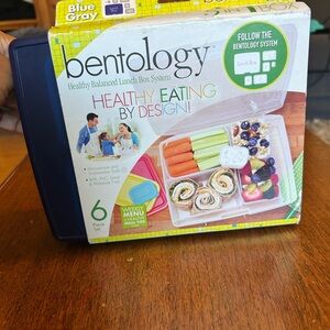 Leak-proof Bento Lunch Box with 5 Removable Portion Control Containers